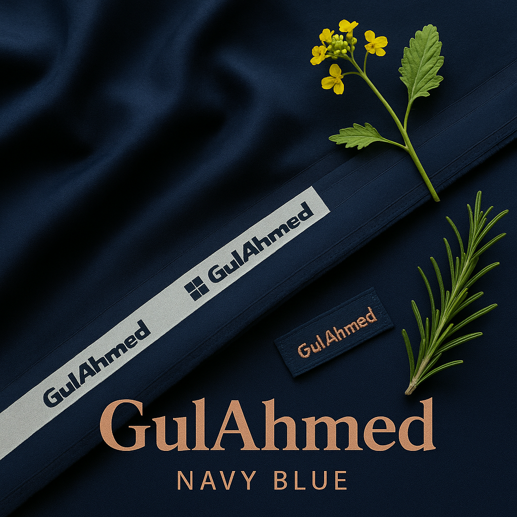 Tanabana GulAhmad Cotton-Navy Blue
