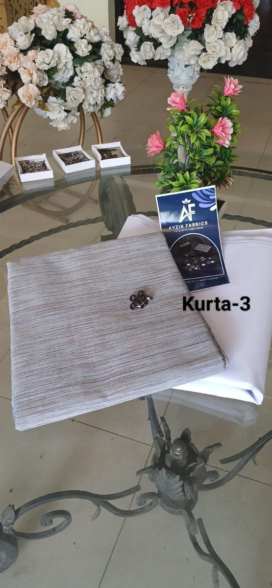 Royal Khaddi Lawn Kurta-3
