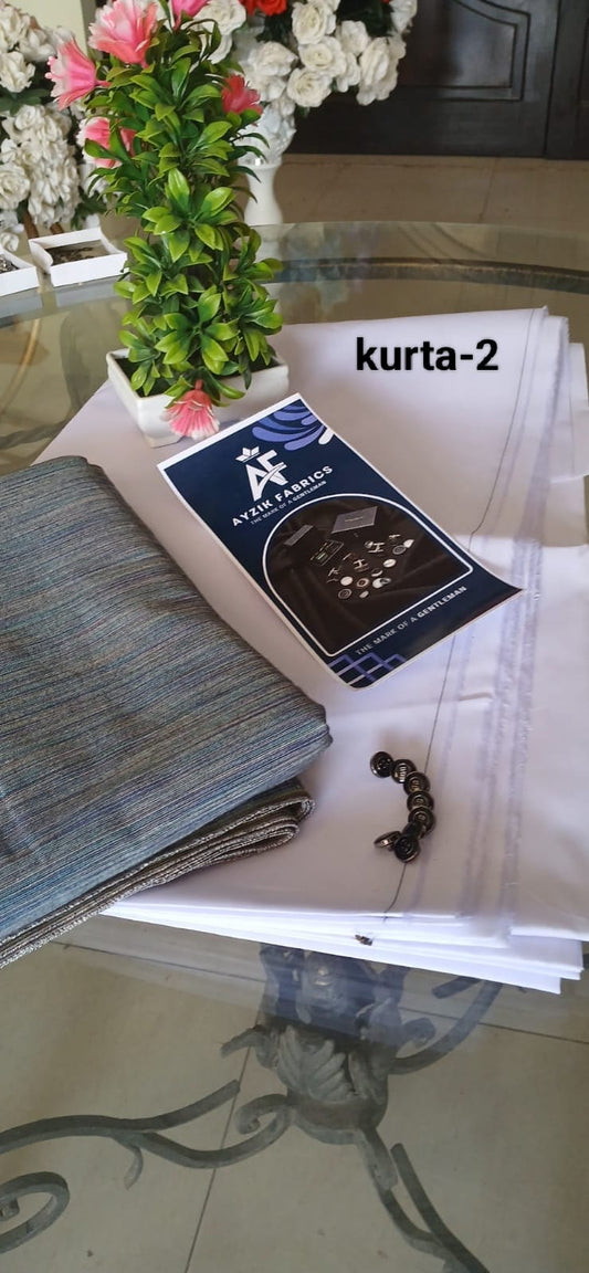 Royal Khaddi Lawn Kurta-2
