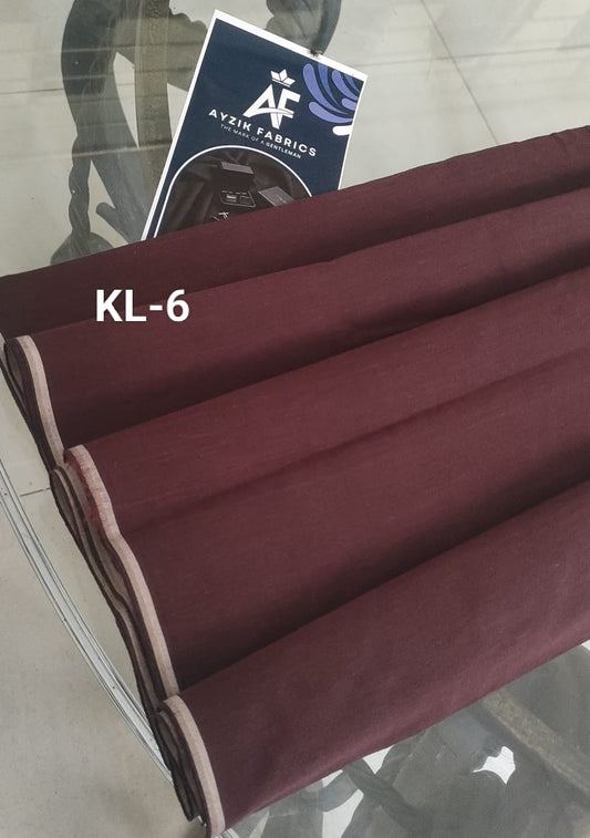 Royal Khaddi Lawn KL-6(Dark mehroon)
